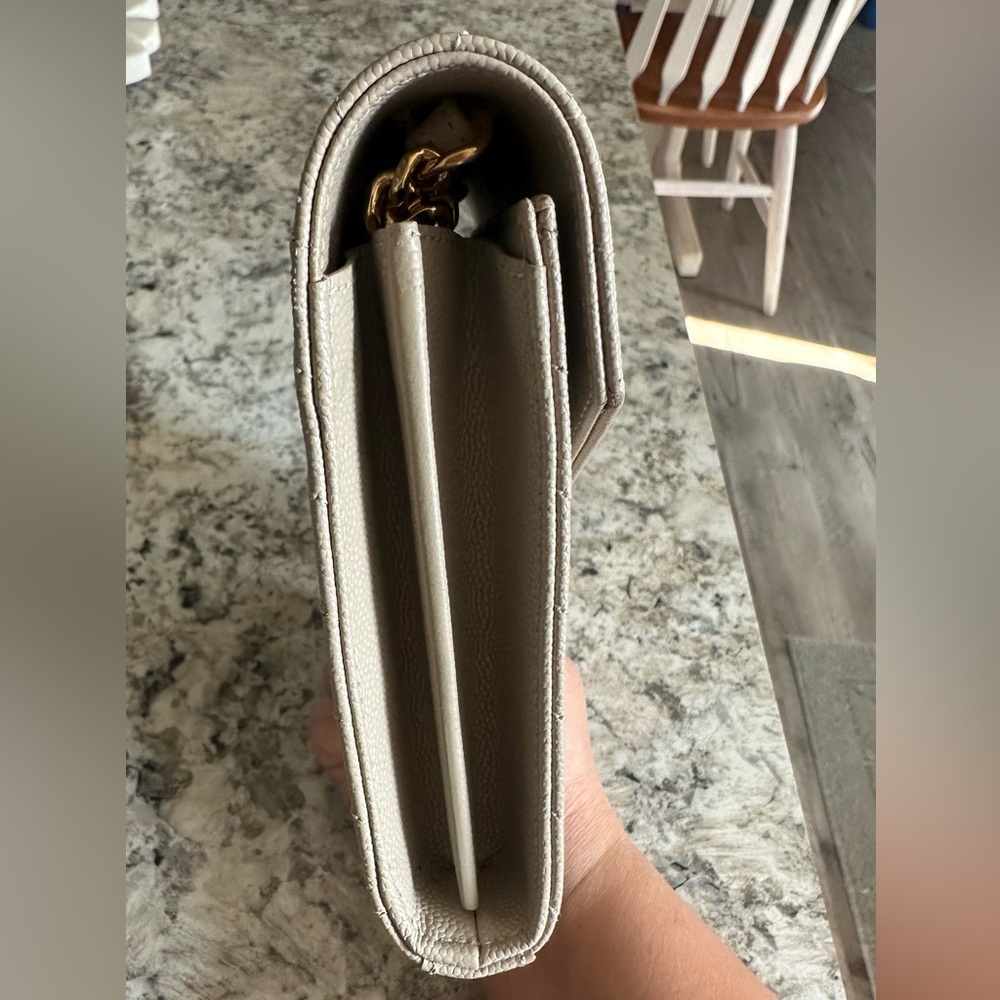 Ysl Monogram Large Chain Wallet Classis Cassandre… - image 7